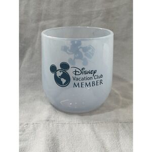 NEW Disney Vacation Club Member Mickey Mouse 12oz Silipint Stemless Wine Glass